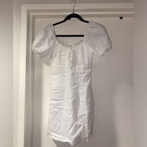 Princess Polly White short sleeve dress